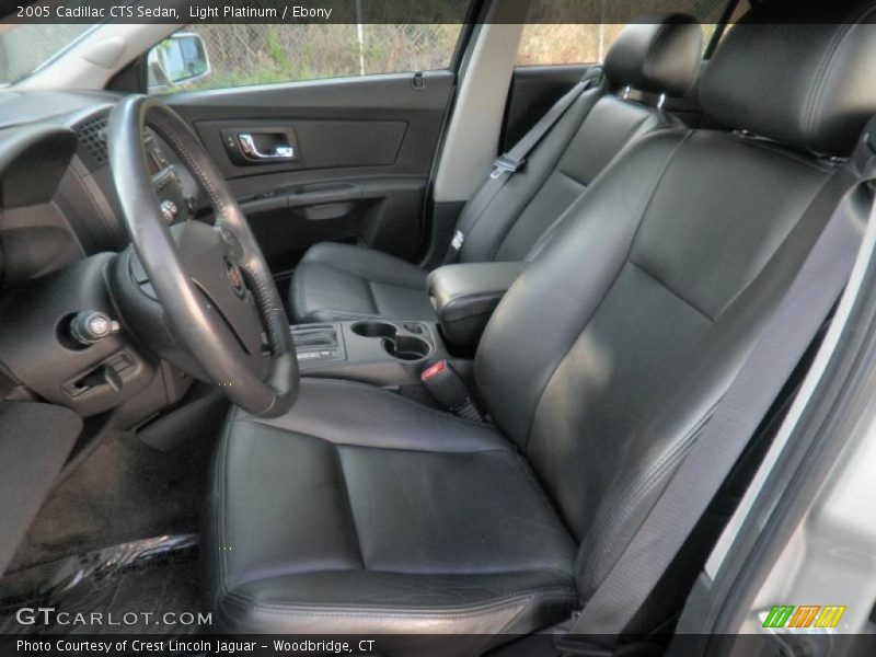 Light Platinum / Ebony 2005 Cadillac CTS Sedan