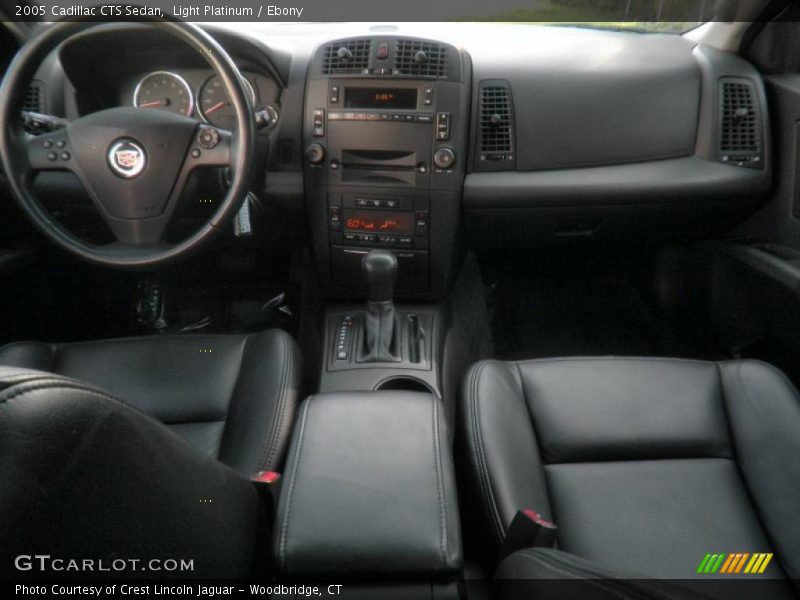 Light Platinum / Ebony 2005 Cadillac CTS Sedan