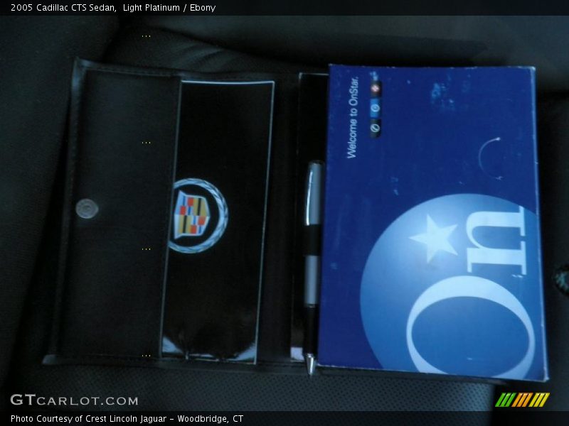 Light Platinum / Ebony 2005 Cadillac CTS Sedan