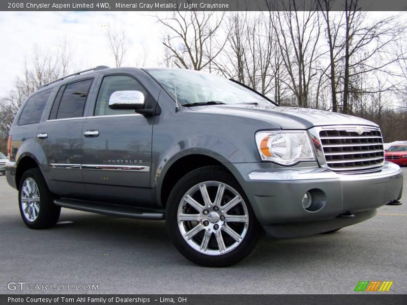 Mineral Gray Metallic / Light Graystone 2008 Chrysler Aspen Limited 4WD