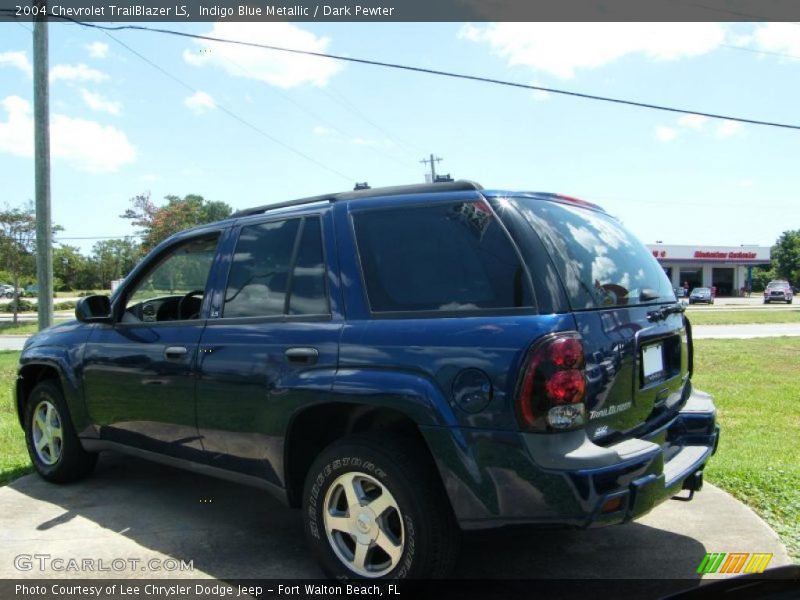Indigo Blue Metallic / Dark Pewter 2004 Chevrolet TrailBlazer LS