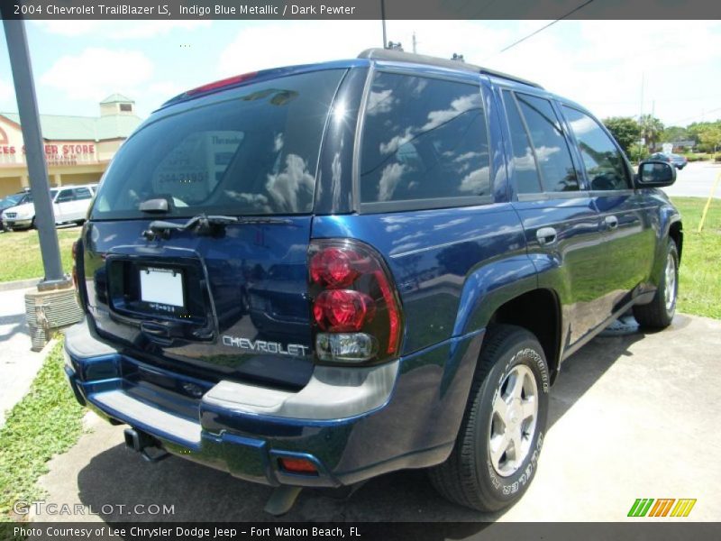 Indigo Blue Metallic / Dark Pewter 2004 Chevrolet TrailBlazer LS