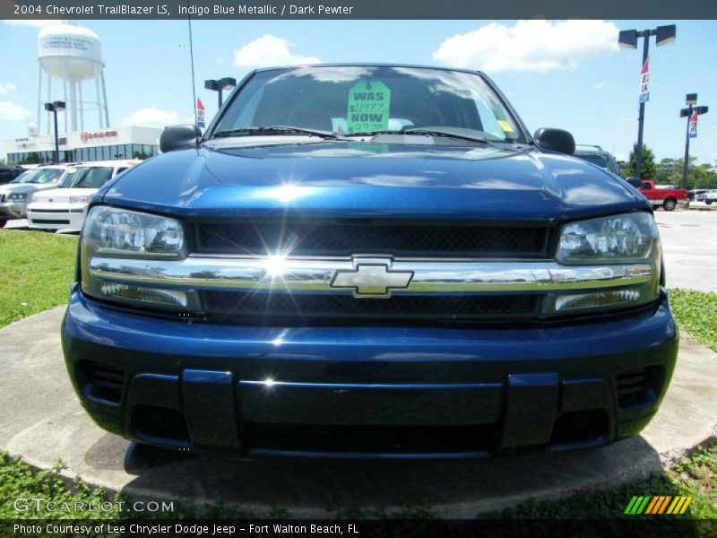 Indigo Blue Metallic / Dark Pewter 2004 Chevrolet TrailBlazer LS