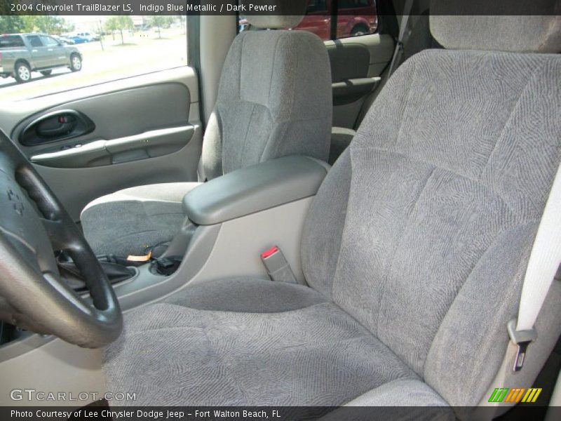 Indigo Blue Metallic / Dark Pewter 2004 Chevrolet TrailBlazer LS