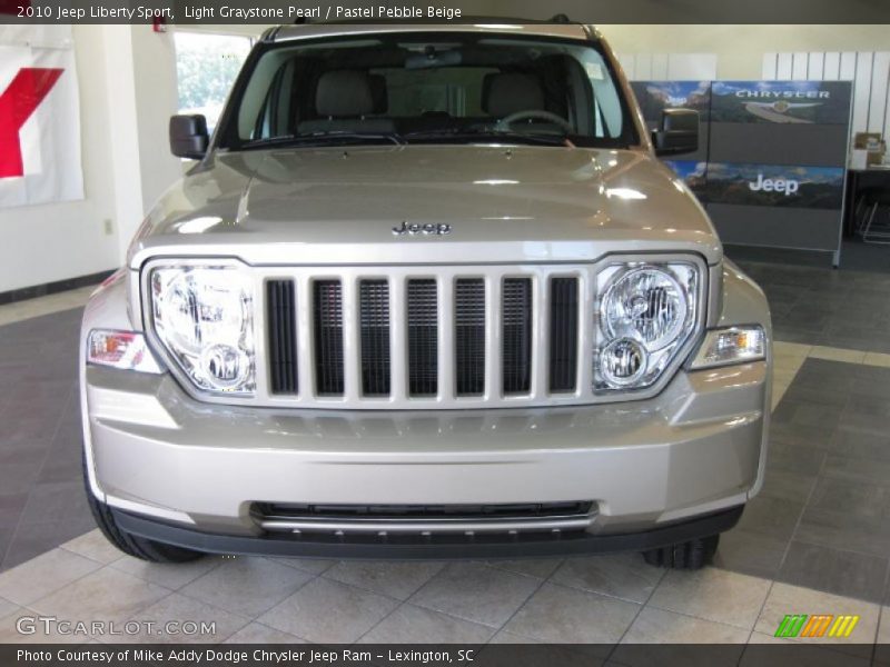 Light Graystone Pearl / Pastel Pebble Beige 2010 Jeep Liberty Sport