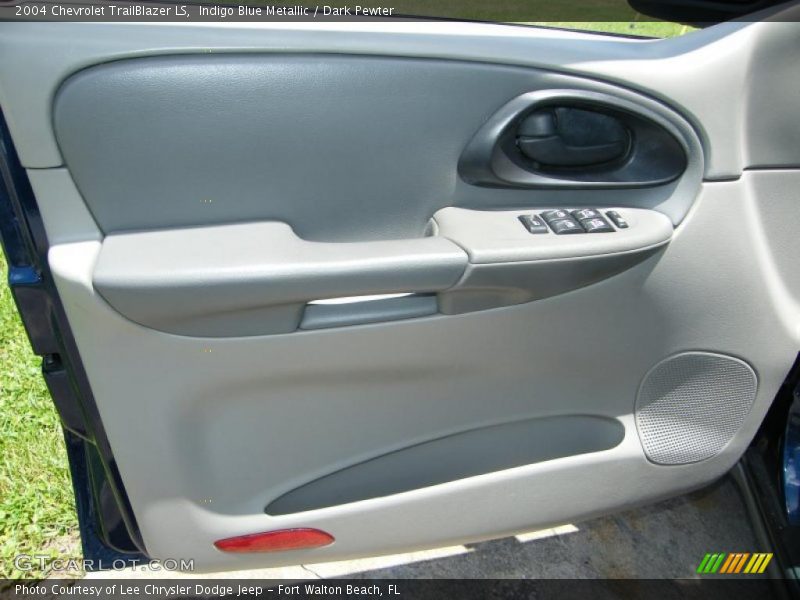 Indigo Blue Metallic / Dark Pewter 2004 Chevrolet TrailBlazer LS