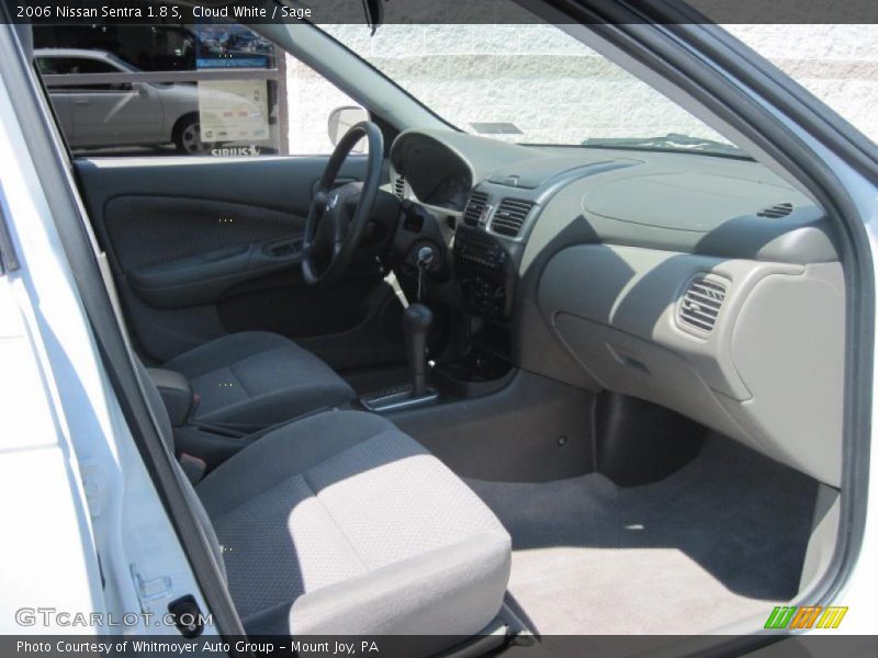 Cloud White / Sage 2006 Nissan Sentra 1.8 S