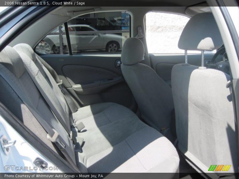 Cloud White / Sage 2006 Nissan Sentra 1.8 S