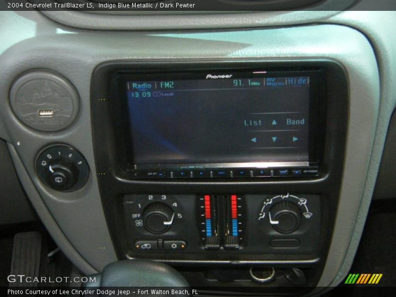Indigo Blue Metallic / Dark Pewter 2004 Chevrolet TrailBlazer LS