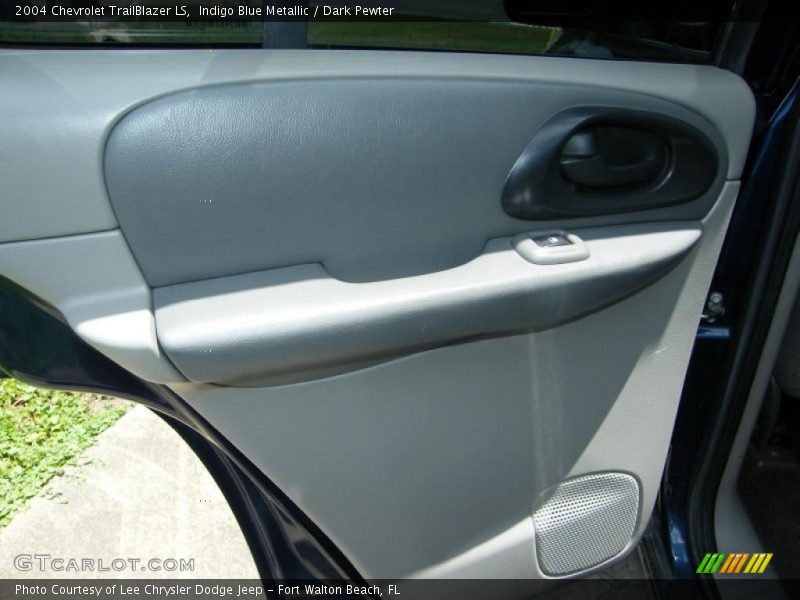 Indigo Blue Metallic / Dark Pewter 2004 Chevrolet TrailBlazer LS