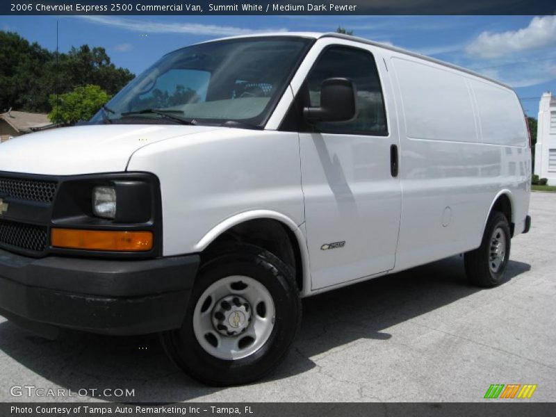 Summit White / Medium Dark Pewter 2006 Chevrolet Express 2500 Commercial Van