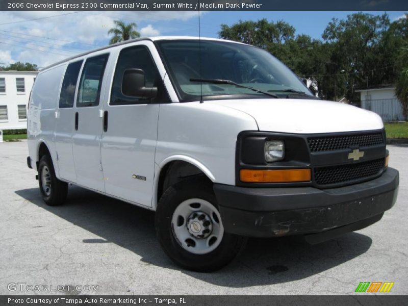 Summit White / Medium Dark Pewter 2006 Chevrolet Express 2500 Commercial Van