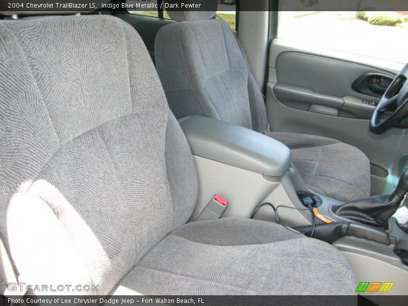 Indigo Blue Metallic / Dark Pewter 2004 Chevrolet TrailBlazer LS