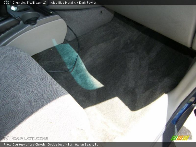 Indigo Blue Metallic / Dark Pewter 2004 Chevrolet TrailBlazer LS