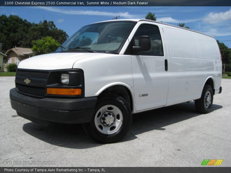 Summit White / Medium Dark Pewter 2006 Chevrolet Express 2500 Commercial Van