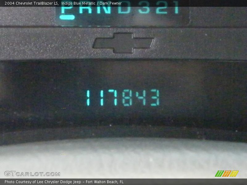 Indigo Blue Metallic / Dark Pewter 2004 Chevrolet TrailBlazer LS