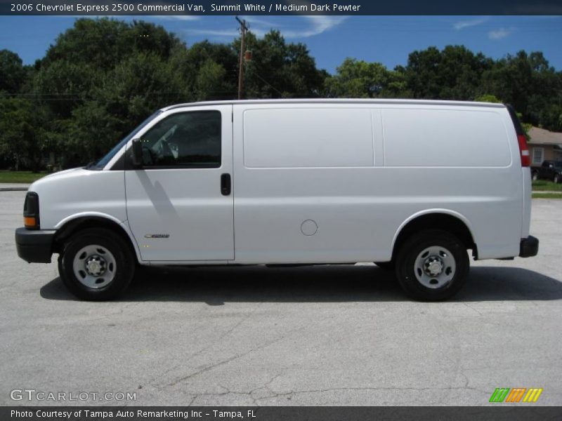 Summit White / Medium Dark Pewter 2006 Chevrolet Express 2500 Commercial Van