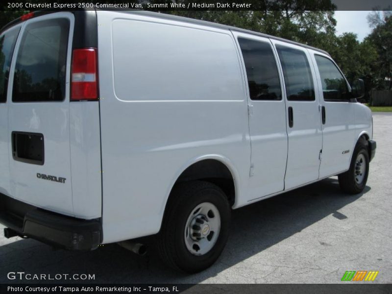Summit White / Medium Dark Pewter 2006 Chevrolet Express 2500 Commercial Van