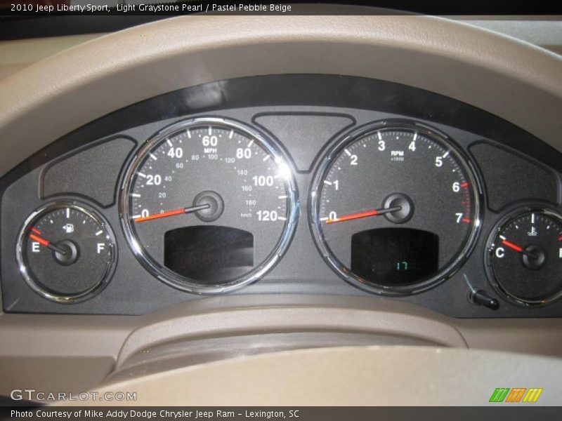 Light Graystone Pearl / Pastel Pebble Beige 2010 Jeep Liberty Sport