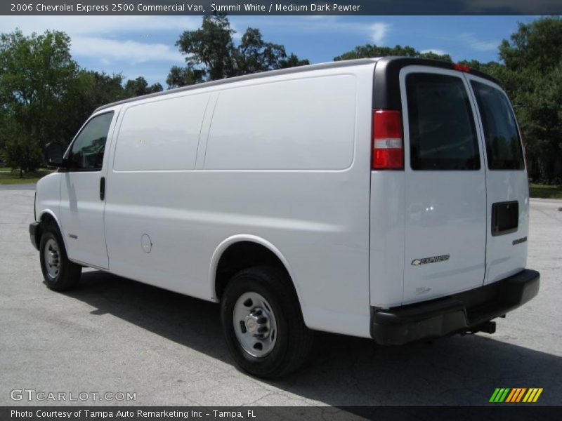 Summit White / Medium Dark Pewter 2006 Chevrolet Express 2500 Commercial Van