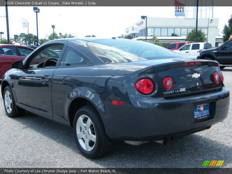 Slate Metallic / Gray 2008 Chevrolet Cobalt LS Coupe