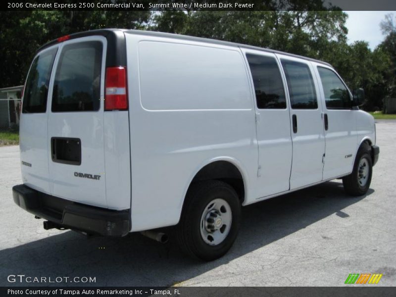 Summit White / Medium Dark Pewter 2006 Chevrolet Express 2500 Commercial Van