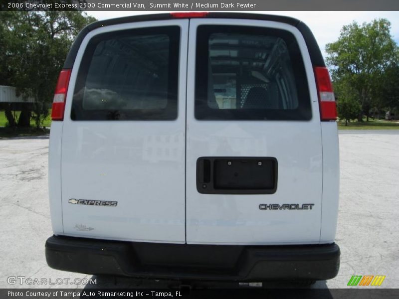 Summit White / Medium Dark Pewter 2006 Chevrolet Express 2500 Commercial Van
