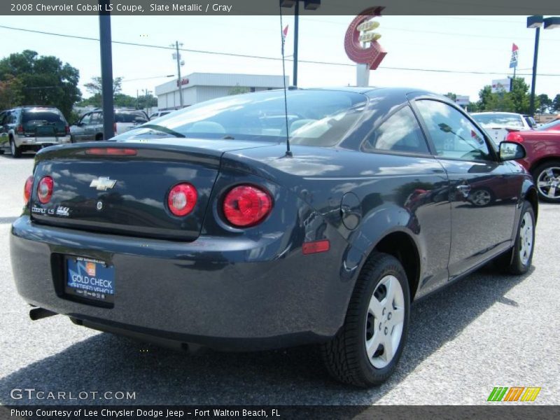 Slate Metallic / Gray 2008 Chevrolet Cobalt LS Coupe