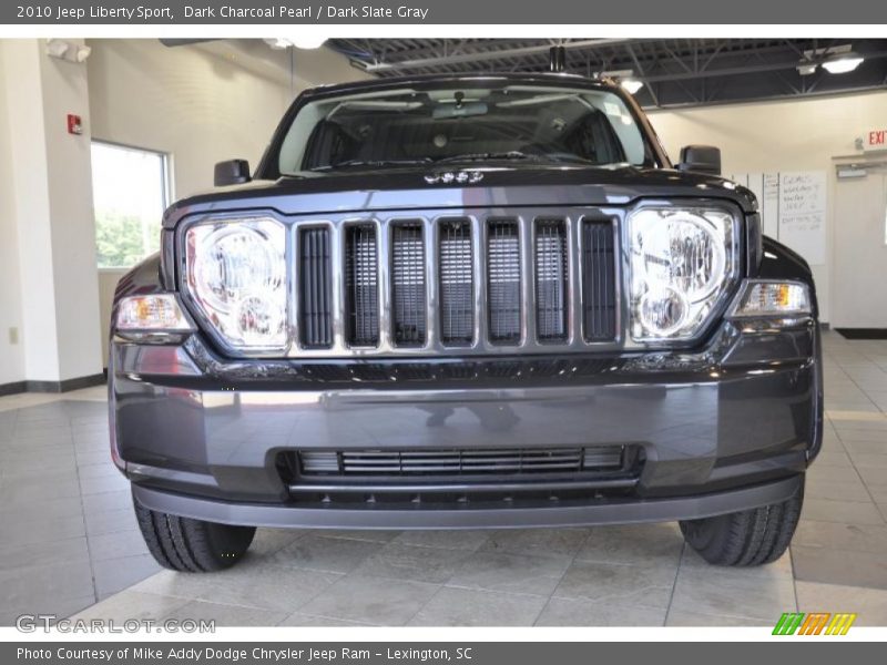 Dark Charcoal Pearl / Dark Slate Gray 2010 Jeep Liberty Sport
