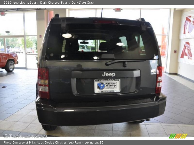 Dark Charcoal Pearl / Dark Slate Gray 2010 Jeep Liberty Sport