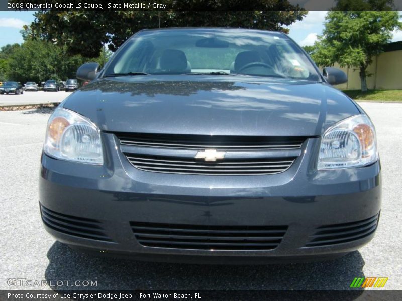 Slate Metallic / Gray 2008 Chevrolet Cobalt LS Coupe