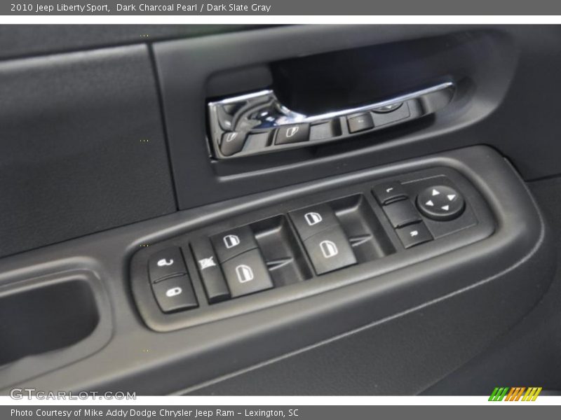 Dark Charcoal Pearl / Dark Slate Gray 2010 Jeep Liberty Sport