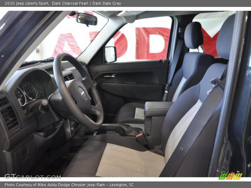 Dark Charcoal Pearl / Dark Slate Gray 2010 Jeep Liberty Sport