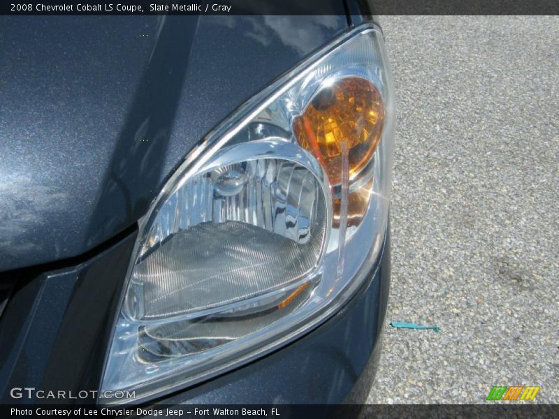 Slate Metallic / Gray 2008 Chevrolet Cobalt LS Coupe