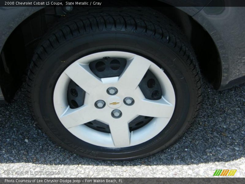 Slate Metallic / Gray 2008 Chevrolet Cobalt LS Coupe