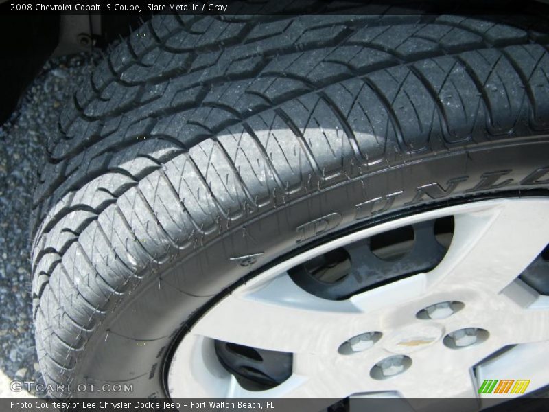 Slate Metallic / Gray 2008 Chevrolet Cobalt LS Coupe