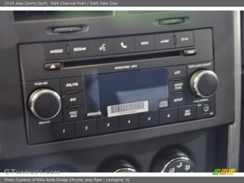Dark Charcoal Pearl / Dark Slate Gray 2010 Jeep Liberty Sport