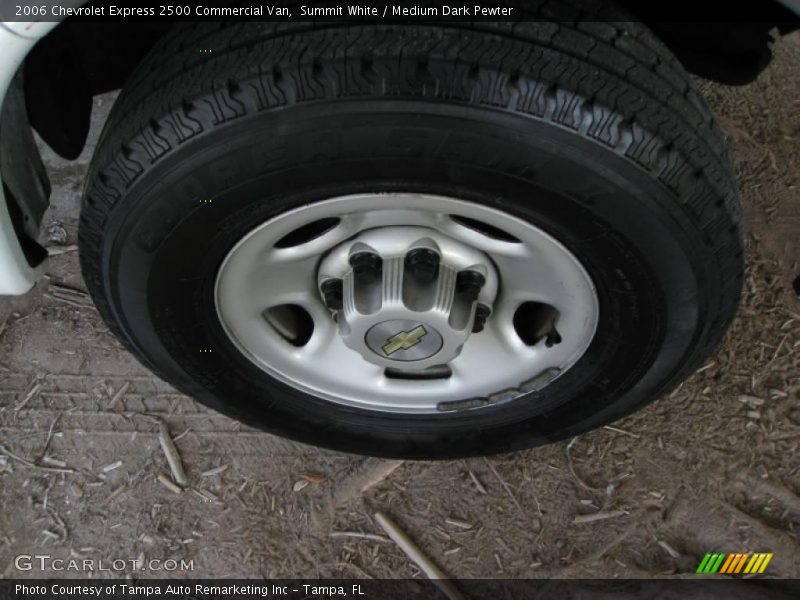 Summit White / Medium Dark Pewter 2006 Chevrolet Express 2500 Commercial Van