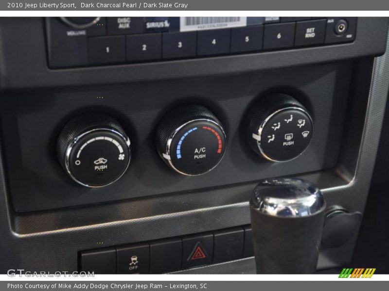 Dark Charcoal Pearl / Dark Slate Gray 2010 Jeep Liberty Sport