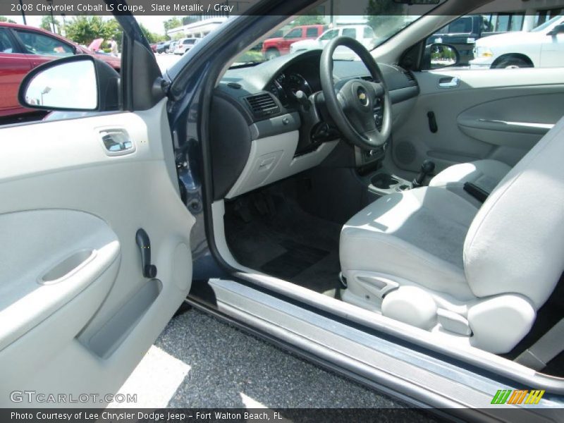 Slate Metallic / Gray 2008 Chevrolet Cobalt LS Coupe