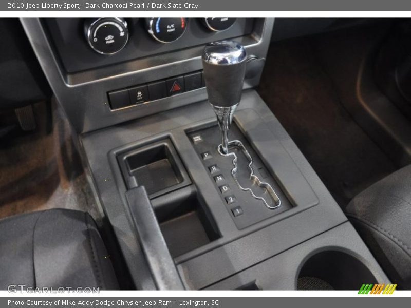 Dark Charcoal Pearl / Dark Slate Gray 2010 Jeep Liberty Sport