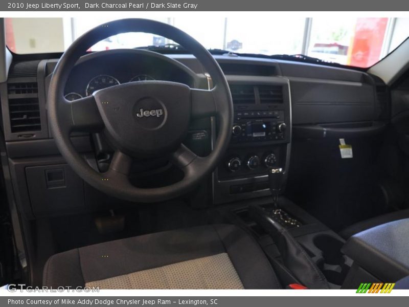 Dark Charcoal Pearl / Dark Slate Gray 2010 Jeep Liberty Sport