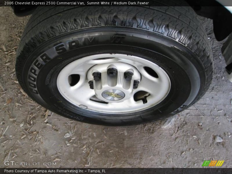 Summit White / Medium Dark Pewter 2006 Chevrolet Express 2500 Commercial Van