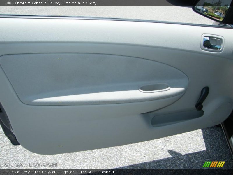 Slate Metallic / Gray 2008 Chevrolet Cobalt LS Coupe