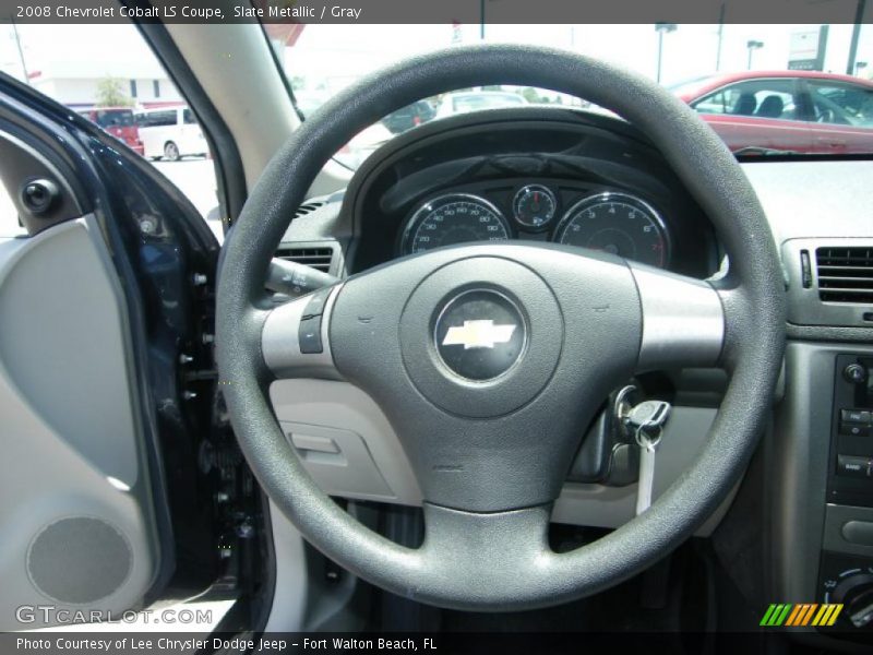 Slate Metallic / Gray 2008 Chevrolet Cobalt LS Coupe