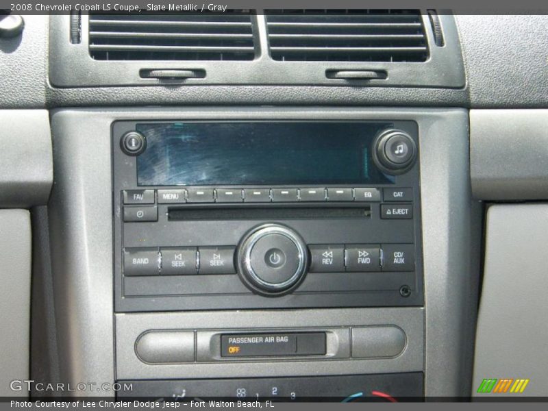 Slate Metallic / Gray 2008 Chevrolet Cobalt LS Coupe
