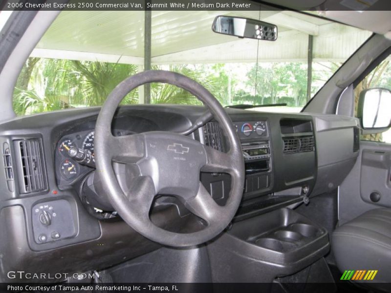 Summit White / Medium Dark Pewter 2006 Chevrolet Express 2500 Commercial Van