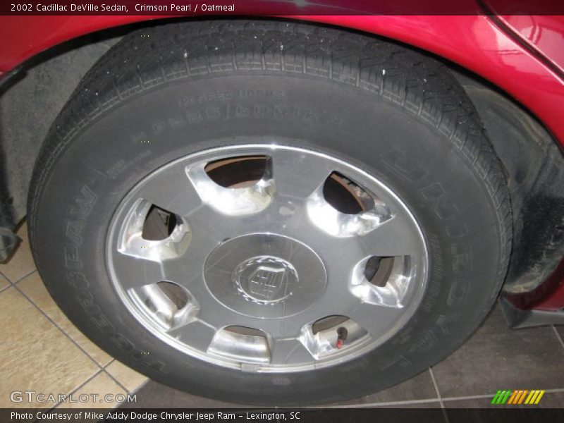 Crimson Pearl / Oatmeal 2002 Cadillac DeVille Sedan