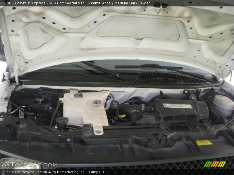 Summit White / Medium Dark Pewter 2006 Chevrolet Express 2500 Commercial Van