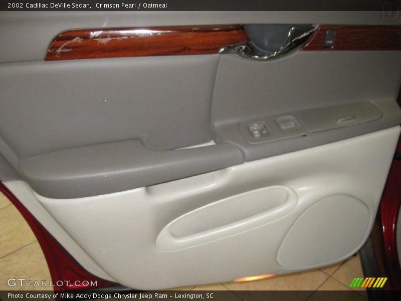 Crimson Pearl / Oatmeal 2002 Cadillac DeVille Sedan